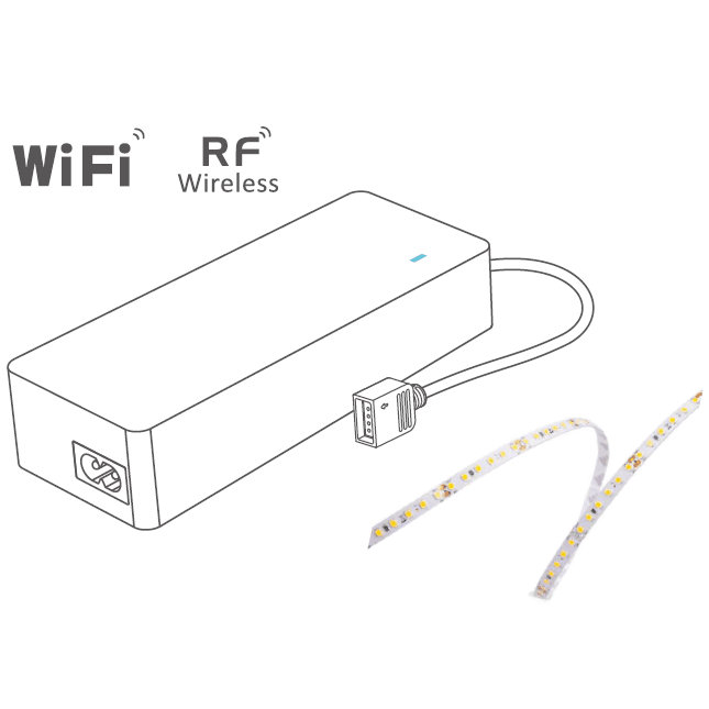 WiFi, RF 2.4GHz Intelligent LED Driver ST-75-12-W1W2 WiFi, RF 2.4GHz Intelligent LED Driver ST-75-12-W1W2